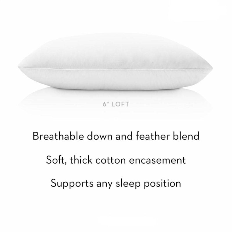 Cotton Encased Down Blend Pillow By Malouf – SleepChek Mattress Store