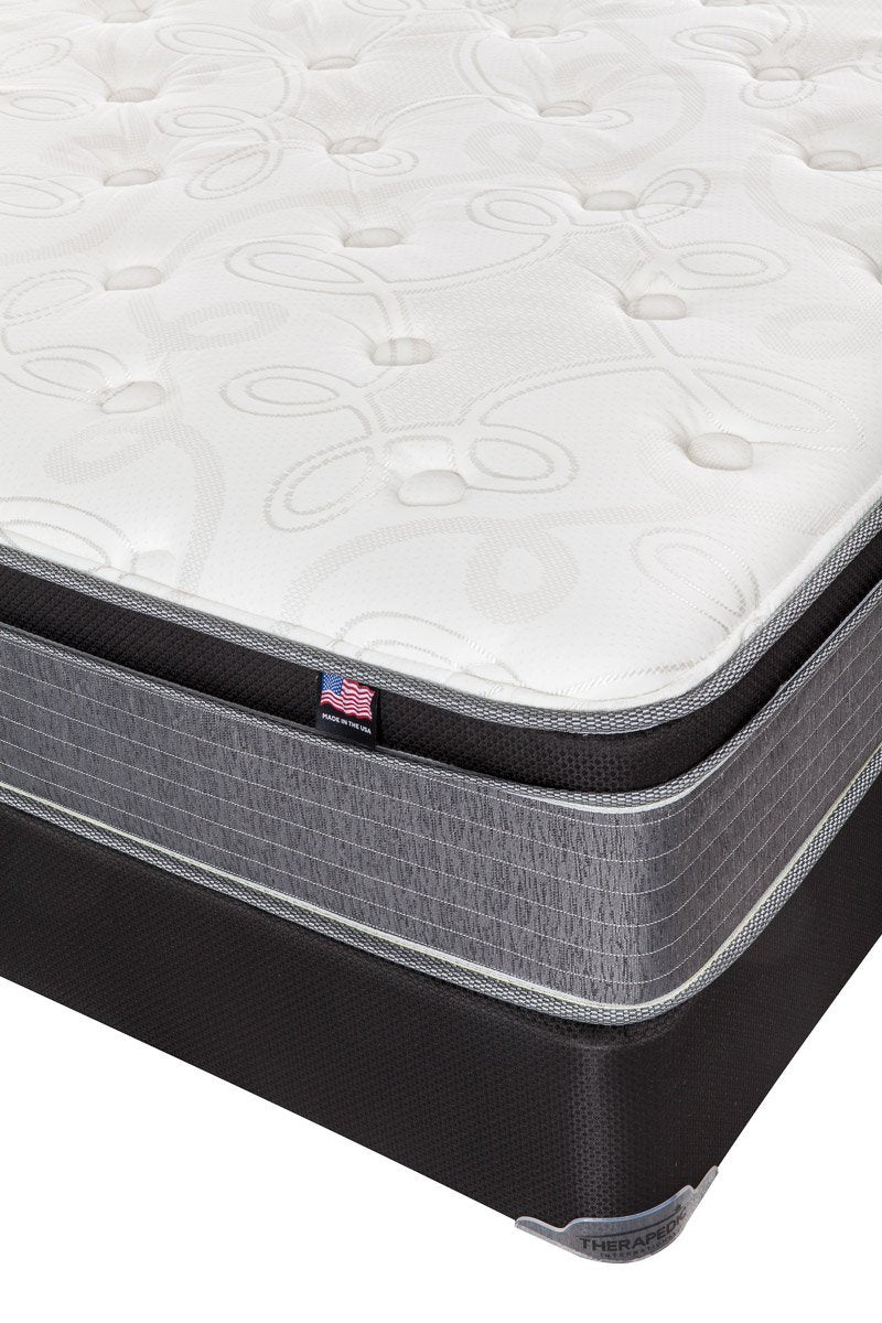 Backsense Platinum Austin Euro Top Mattress By Therapedic